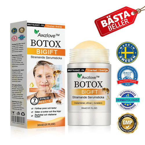 Tillverkad och skickas från Sverige ✨ Awzlove™ Botox Bigift Stramande Serumsticka (🔥SISTA DAGEN – 70% RABATT)