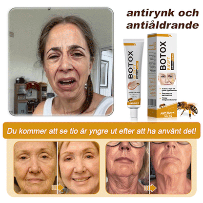 Tillverkad och skickad från Sverige🌟 Awzlove™ Botox Bigift Rynkborttagningskräm🌟 - 🔥 SISTA DAGEN 70 % RABATT